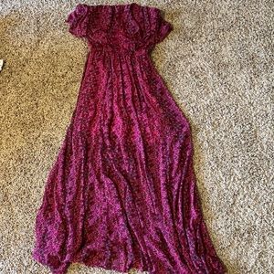 Strapless Summer Dress